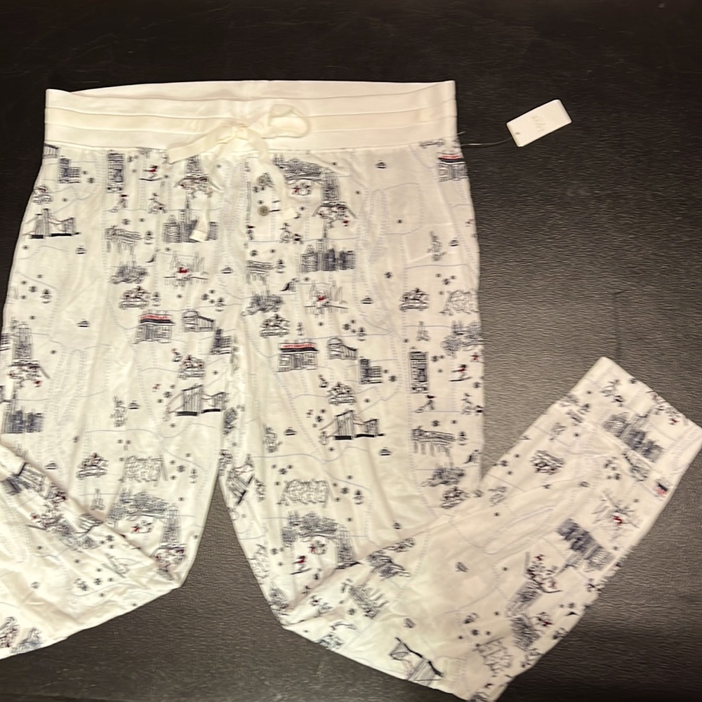Silky soft Gap holiday pajama lounge pants